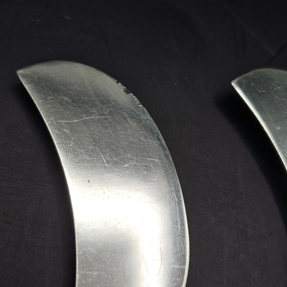 Vintage Landers Frary & Clark Sterling Silver Mother of Pearl Butter Knife Set 4 - Picture 7 of 10